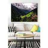 Postermanya (pster18210) Ayder Yaylası Manzara Kanvas Tablo 30 x 40