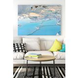 Postermanya (pster18224) Pamukkale Manzara Kanvas Tablo 50 x 70