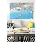 Postermanya (pster18227) Pamukkale Manzara Kanvas Tablo 30 x 40