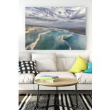 Postermanya (pster18229) Pamukkale Manzara Kanvas Tablo 2 40 x 60