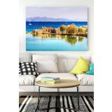 Postermanya (pster18255) Datça Manzara Kanvas Tablo 21 x 30