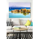 Postermanya (pster18257) Datça Manzara Kanvas Tablo 30 x 40