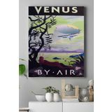 Postermanya (pster18389) Venus By Air Art Sanatsal Kanvas Tablo 50 x 70