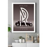 Postermanya (pster18411) Vintage Araba Kanvas Tablo 3 50 x 70