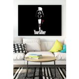 Postermanya (pster18424) Star Wars Eğlenceli Mizahi Kanvas Tablo 40 x 60