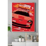 Postermanya (pster18494) Yarış Arabası Kanvas Tablo 30 x 40