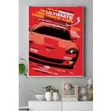 Postermanya (pster18495) Yarış Arabası Kanvas Tablo 40 x 60