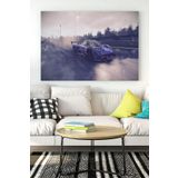 Postermanya (pster18505) Yarış Arabası Kanvas Tablo 2 21 x 30