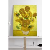 Postermanya (pster18841) Ayçiçekleri - Sunflowers - Van Gogh Sanatsal Kanvas Tablo 40 x 60