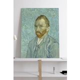 Postermanya (pster18958) Otoportre - Van Gogh Sanatsal Kanvas Tablo 50 x 70
