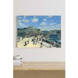 Postermanya (pster18965) Pont Neuf - Auguste Renoir Sanatsal Kanvas Tablo 30 x 40