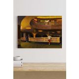 Postermanya (pster19064) The Sheridan Theatre - Edward Hopper Sanatsal Kanvas Tablo 30 x 40