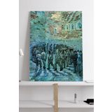 Postermanya (pster19089) Tutuklular Çemberi - Van Gogh Sanatsal Kanvas Tablo 40 x 60