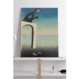 Postermanya (pster19108) Visions Of Eternity - Salvador Dali Sanatsal Kanvas Tablo 21 x 30