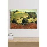 Postermanya (pster19124) Young Corngrant - Grant Wood Sanatsal Kanvas Tablo 40 x 60
