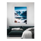 Postermanya (pster20805) Nordik Dağları Iskandinav Tarzı Kanvas Tablo 21 x 30
