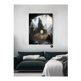 Postermanya (pster20862) Odin'in Gözü Iskandinav Tarzı Kanvas Tablo 30 x 40