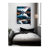 Postermanya (pster20921) Kış Serinliği Iskandinav Tarzı Kanvas Tablo 50 x 70
