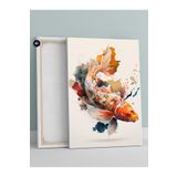 Postermanya (pster21140) Koi Japon Balığı Hayvan Kanvas Tablo 21 x 30