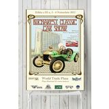 Postermanya (pster3281) Bucharest Classic Vintage Araba Posteri