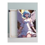 Postermanya (pster492) Melek Angel Anime Kızı Manga Anime Kanvas Tablo 30 x 40