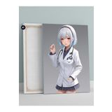 Postermanya (pster539) Doktor Anime Kızı Manga Anime Kanvas Tablo 40 x 60