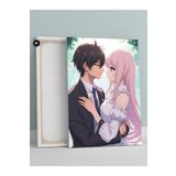 Postermanya (pster553) Evli Çift Manga Anime Kanvas Tablo 40 x 60