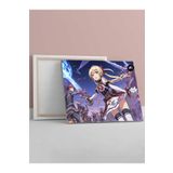 Postermanya (pster685) Savaşan Anime Kızı Manga Anime Kanvas Tablo 40 x 60