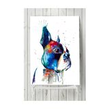 Postermanya Sanatsal Köpek Hayvan 30x40 cm Poster