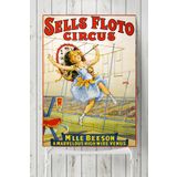 Postermanya Sells Floto Circus Vintage 40x60 cm Poster