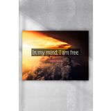 Postermanya Stephen Hawking In My Mind Motivasyon 3 70x100 cm Poster