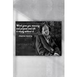 Postermanya Stephen Hawking Motivasyon 90x130 cm Poster