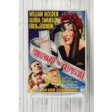 Postermanya Sunset Boulevard Sunset Bulvarı Film Afişi 2 50x70 cm Poster