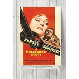 Postermanya Sunset Boulevard Sunset Bulvarı Film Afişi 90x130 cm Poster