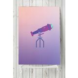 Postermanya Uzay Temalı Çocuk Odası 3 70x100 cm Poster