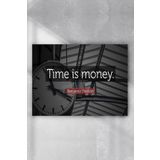 Postermanya Vakit Nakittir Time Is Money Girişimcilik 2 80x115 cm Poster