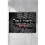 Postermanya Vakit Nakittir Time Is Money Girişimcilik 2 90x130 cm Poster