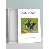 Postermanya Van Gogh, Oleanders, Zakkum Çiçekleri, İzlenimcilik Sanatsal Kanvas Tablo - Tuval Tablo