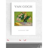 Postermanya Van Gogh, Oleanders, Zakkum Çiçekleri, İzlenimcilik Sanatsal Poster - Afiş - Dekoratif Duvar Poster