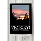 Postermanya Victory Zafer Motivasyon 40x60 cm Poster