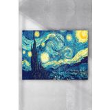 Postermanya Vincent Van Gogh Yıldızlı Gece Sanatsal 40x60 cm Poster