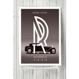 Postermanya Vintage Araba 3 70x100 cm Poster