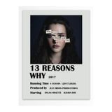 Postifull 13 Reason Why - Çerçevesiz Poster - Duvar Dekoru - Dizi Ve Film Afiş Posterleri - Kalın Kuşe Kağıt;33 X 48 Gri - 7