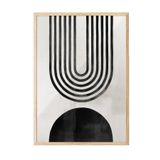 Postifull Berlin Arches No2 Çerçeveli Tablo, Ahşap Çerçeve Ve Poster, Duvar Tablosu Comfort Serisi No:108426;30 X 40 Ahşap Çerçeveli