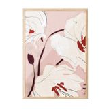 Postifull Bold Blossom Çerçeveli Tablo, Ahşap Çerçeve Ve Poster, Dikey Duvar Tablosu Comfort Serisi No:108571;13 X 18 Ahşap Çerçeveli
