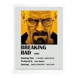 Postifull Breaking Bad - Çerçevesiz Poster - Duvar Dekoru - Dizi Ve Film Afiş Posterleri - Kalın Kuşe Kağıt;33 X 48 Gri - 19