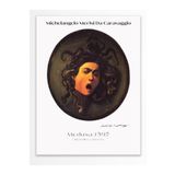 Postifull Caravaggio Duvar Posteri - Duvar Dekoru - Sanat Serisi Posterleri - Kalın Kuşe Kağıt - Çerçevesiz;30 X 42 Gri - 4