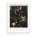 Postifull Caravaggio Duvar Posteri - Duvar Dekoru - Sanat Serisi Posterleri - Kalın Kuşe Kağıt - Çerçevesiz;30 X 42 Gri - 8