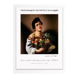 Postifull Caravaggio Duvar Posteri - Duvar Dekoru - Sanat Serisi Posterleri - Kalın Kuşe Kağıt - Çerçevesiz;50 X 70 Gri - 3