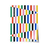 Postifull Çerçevesiz Poster, Bauhaus Serisi, Renkli Duvar Posteri, Duvar Dekoru, Hd Baskı, Kalın Arşivsel Sana;70 X 100 Renkli - 9